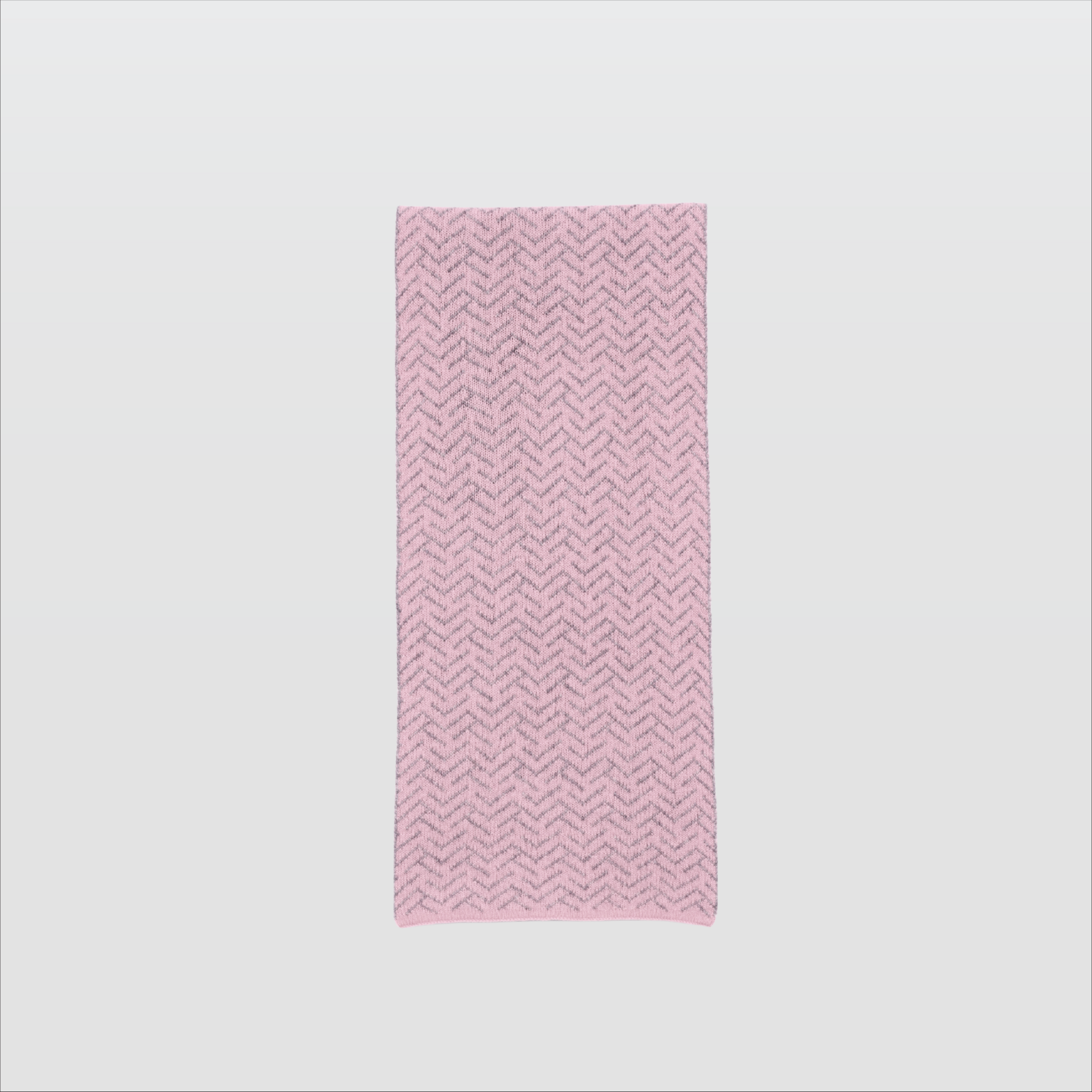 NDOVA-Luxe Zig Zag Scarf-Pink-F