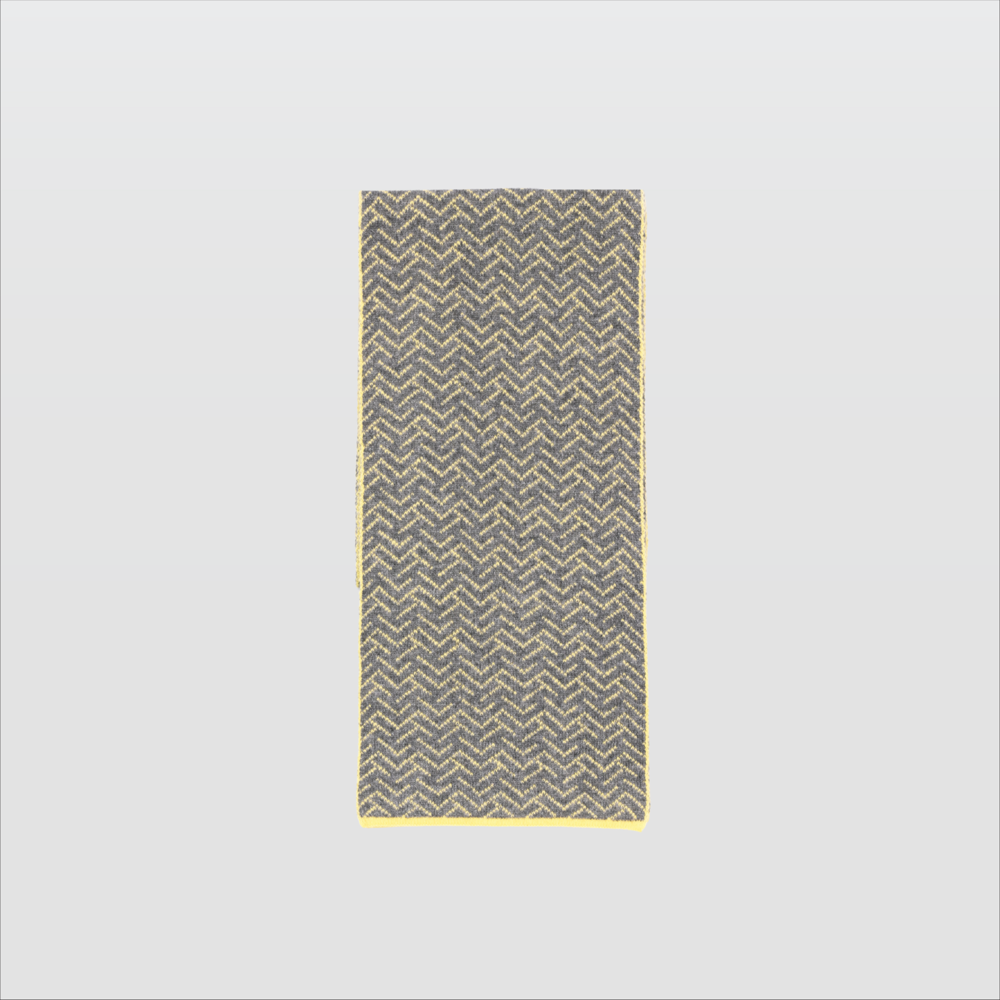 NDOVA-Luxe Zig Zag Scarf-Yellow-F