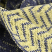 NDOVA-Luxe Zig Zag Scarf-Yellow-F