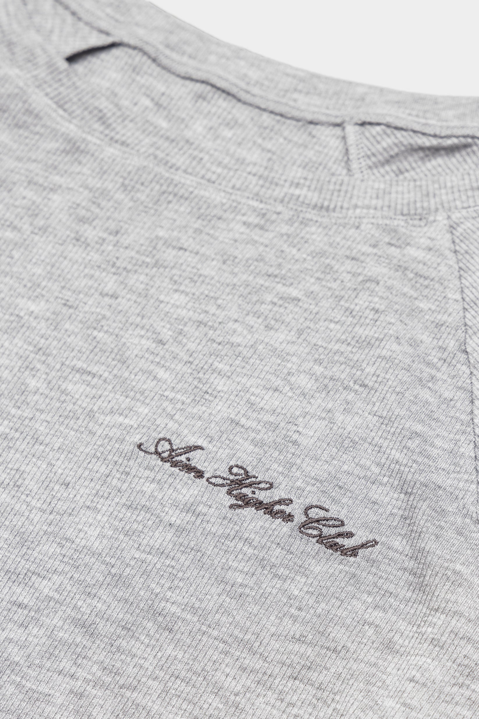 Aim Higher Club 2-Way Long Sleeve Top-Flecking Grey/L