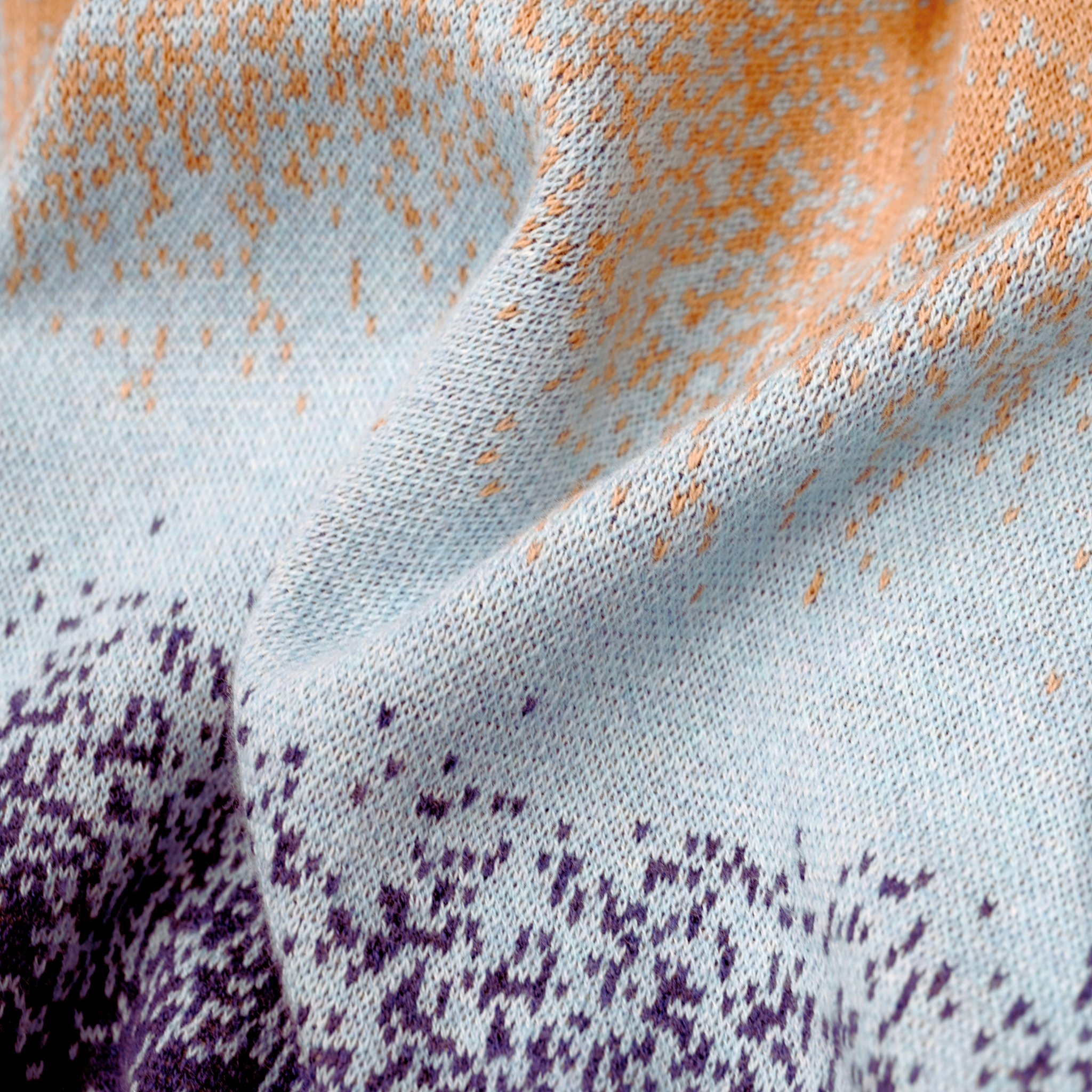 DREW-OMBRE MUTI COLOUR PULLOVER- BEIGE-F