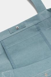 Aim Higher Club Tote Bag-Water Blue