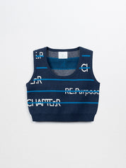 CALI - CHAPTEr.R Crop Stripe Vest