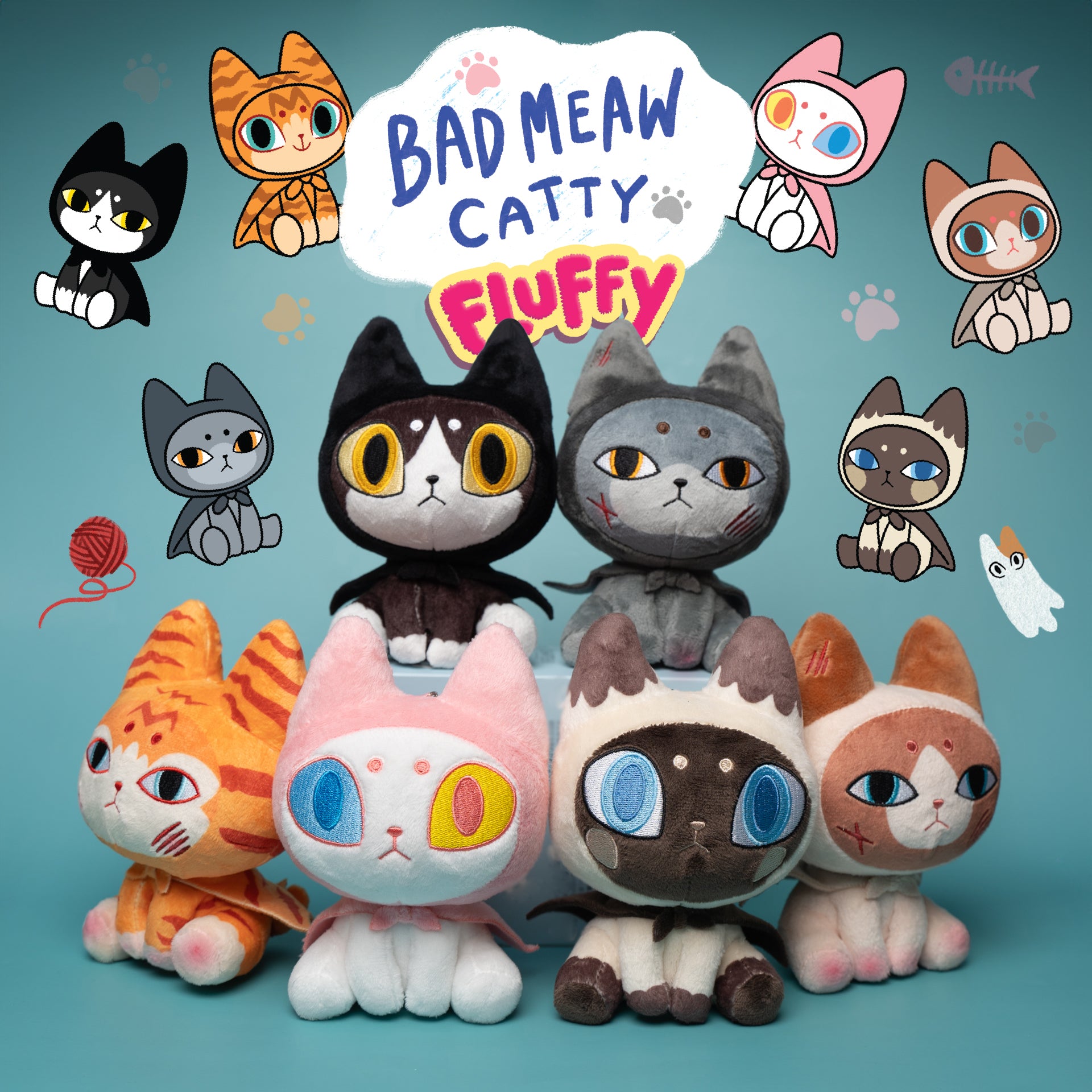 UNBOX -BADMEAW CATTY FLUFFY BLIND BOX