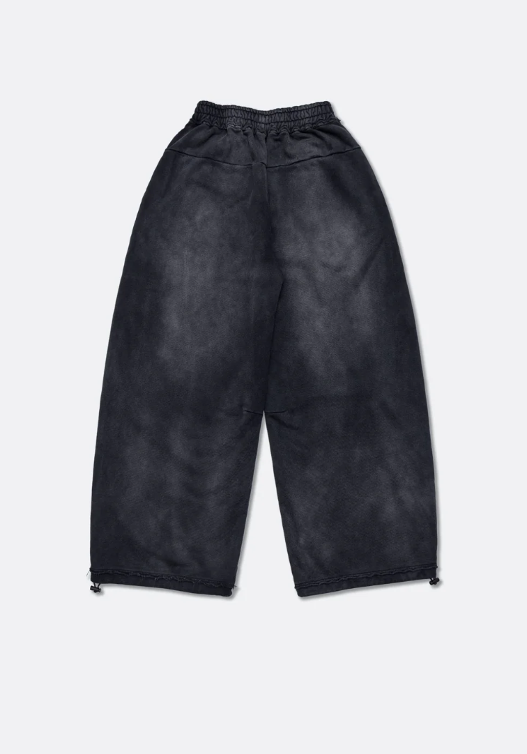 GROCERY FADED WASHED WIDE LEG SWEATPANTS/GREY/F