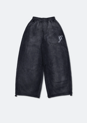 GROCERY FADED WASHED WIDE LEG SWEATPANTS/GREY/F