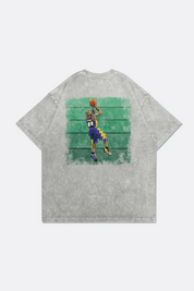 GROCERY KB 3.0 FADEAWAY WASHED TEE/GREY BY ADAM LISTER