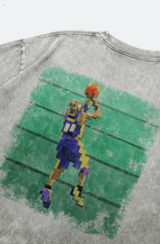 GROCERY KB 3.0 FADEAWAY WASHED TEE/GREY BY ADAM LISTER