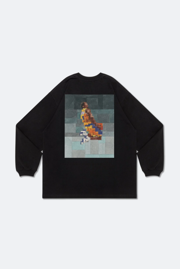 GROCERY KB 5.0 NO.8 LONG TOP/ BLACK BY ADAM LISTER