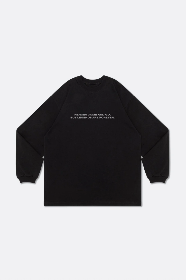 GROCERY KB 5.0 NO.8 LONG TOP/ BLACK BY ADAM LISTER