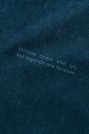 GROCERY KB 5.0 NO.8 WASHED TEE/NAVY BY ADAM LISTER