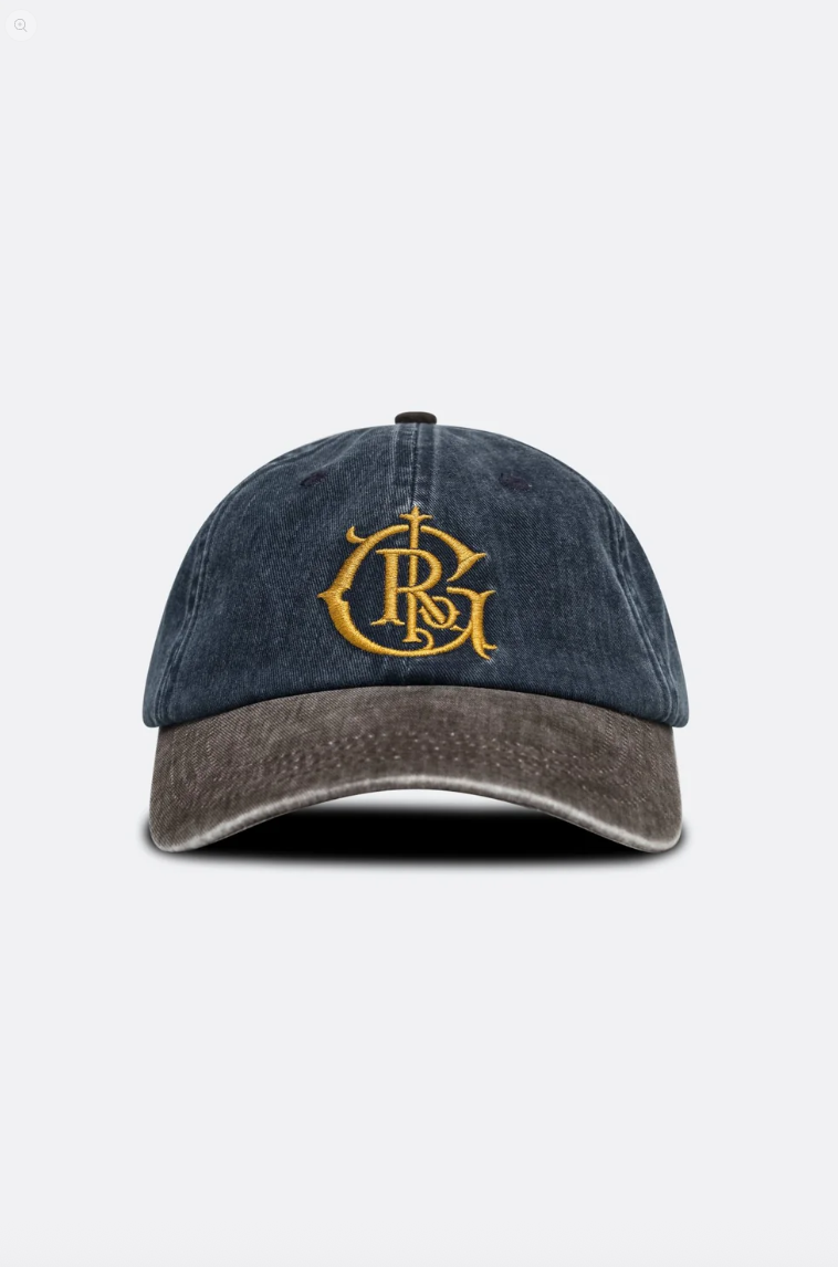 GROCERY 2-TONE COLLEGE LOGO EMBROIDERY CAP/NA&BR/F