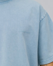 GROCERY BASIC WASHED BOXY TEE/ BABY BLUE