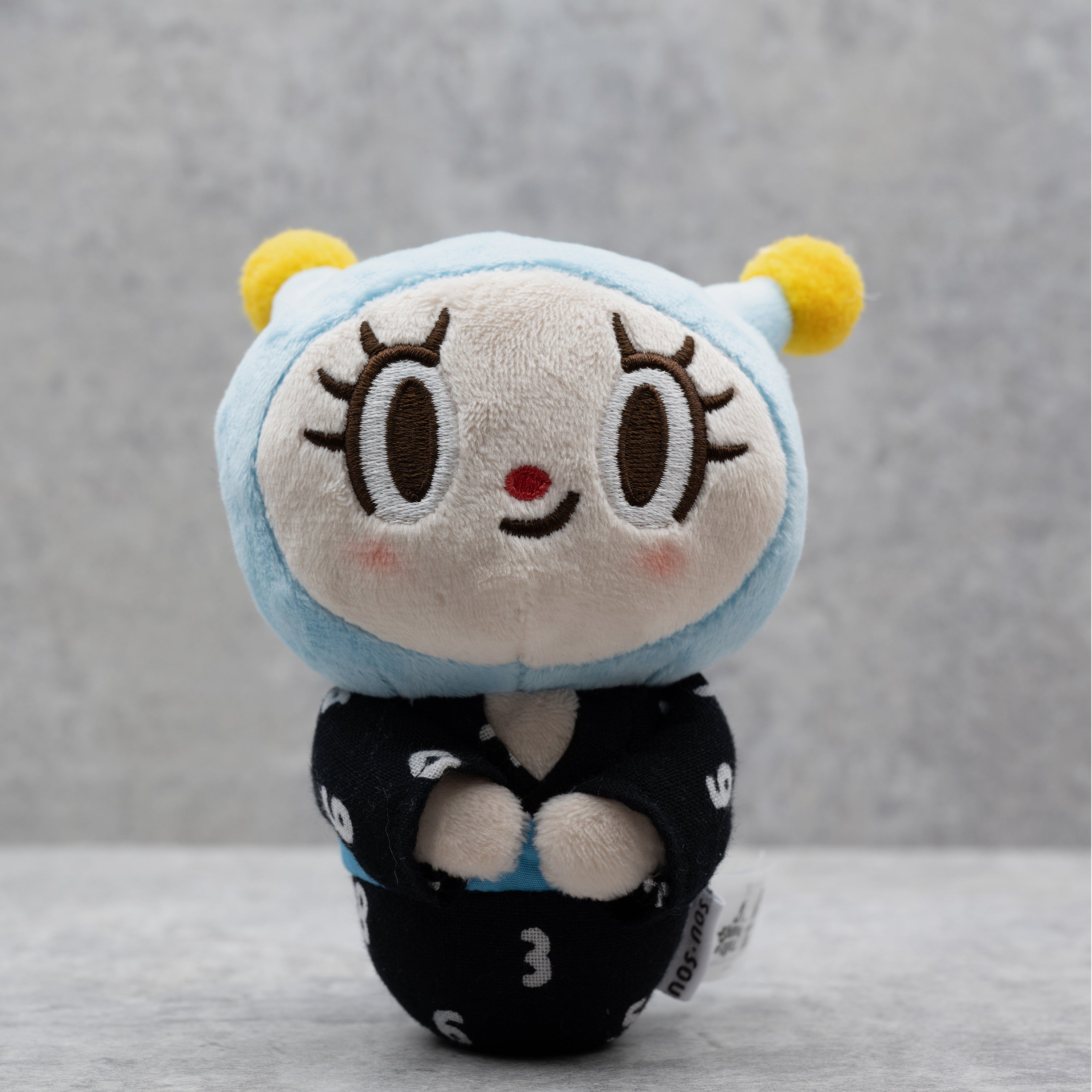 SOU・SOU X CHAPTEr.R x Unbox Greenie Plush Figure w/SO-SU-U pattern fabric