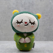 SOU・SOU X CHAPTEr.R x Unbox Greenie Plush Figure w/SO-SU-U pattern fabric