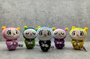 SOU・SOU X CHAPTEr.R x Unbox Greenie Plush Figure w/SO-SU-U pattern fabric