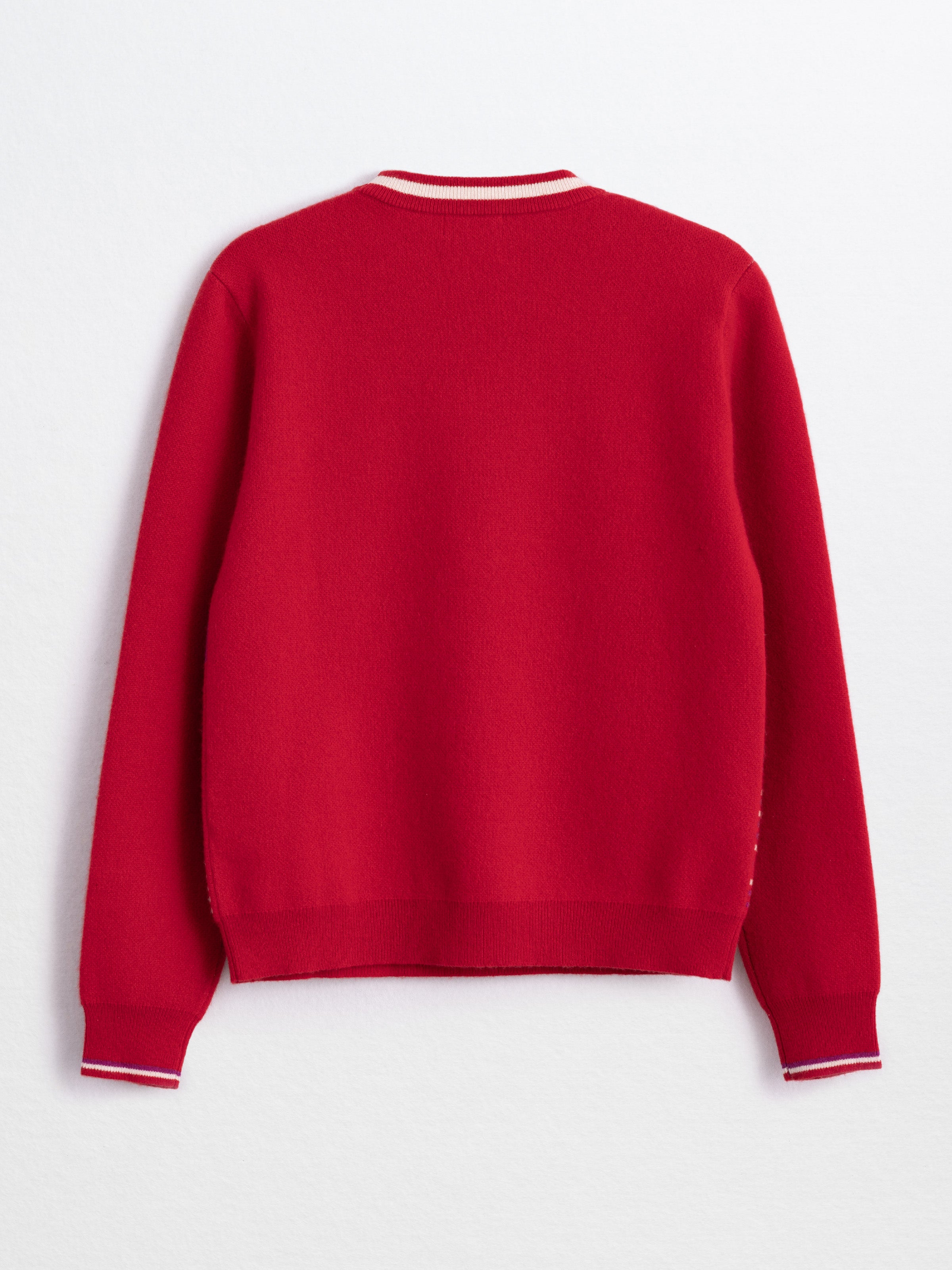 ALAINA-PENGUIN PULLOVER-Red