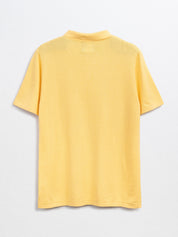 NOX- Knit Polo-Yellow