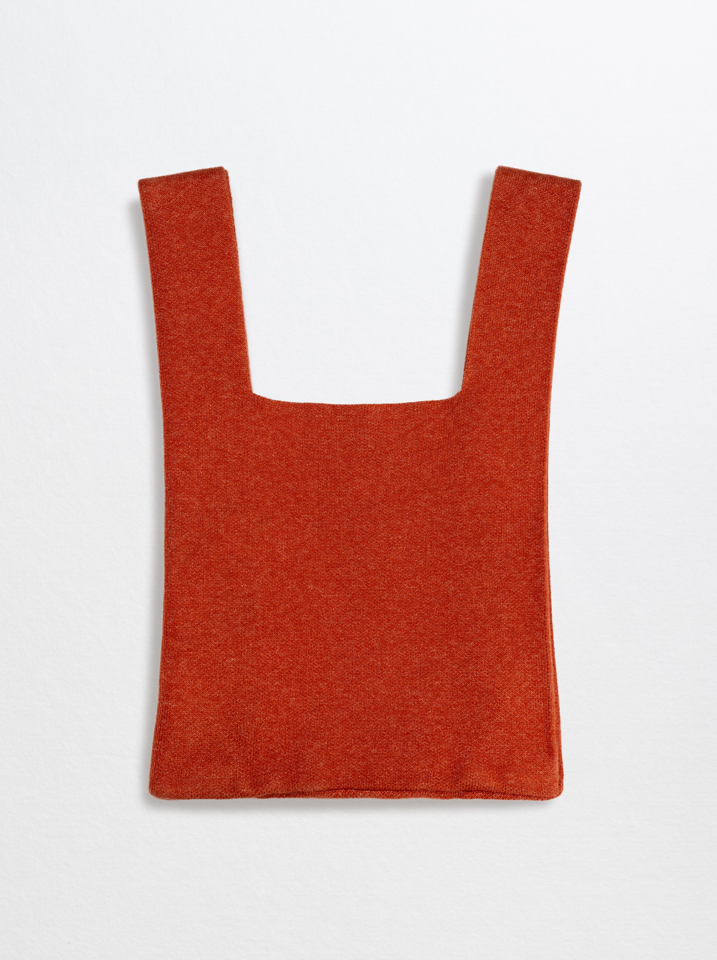 NOLIE - Knit Denim Bag-Orange