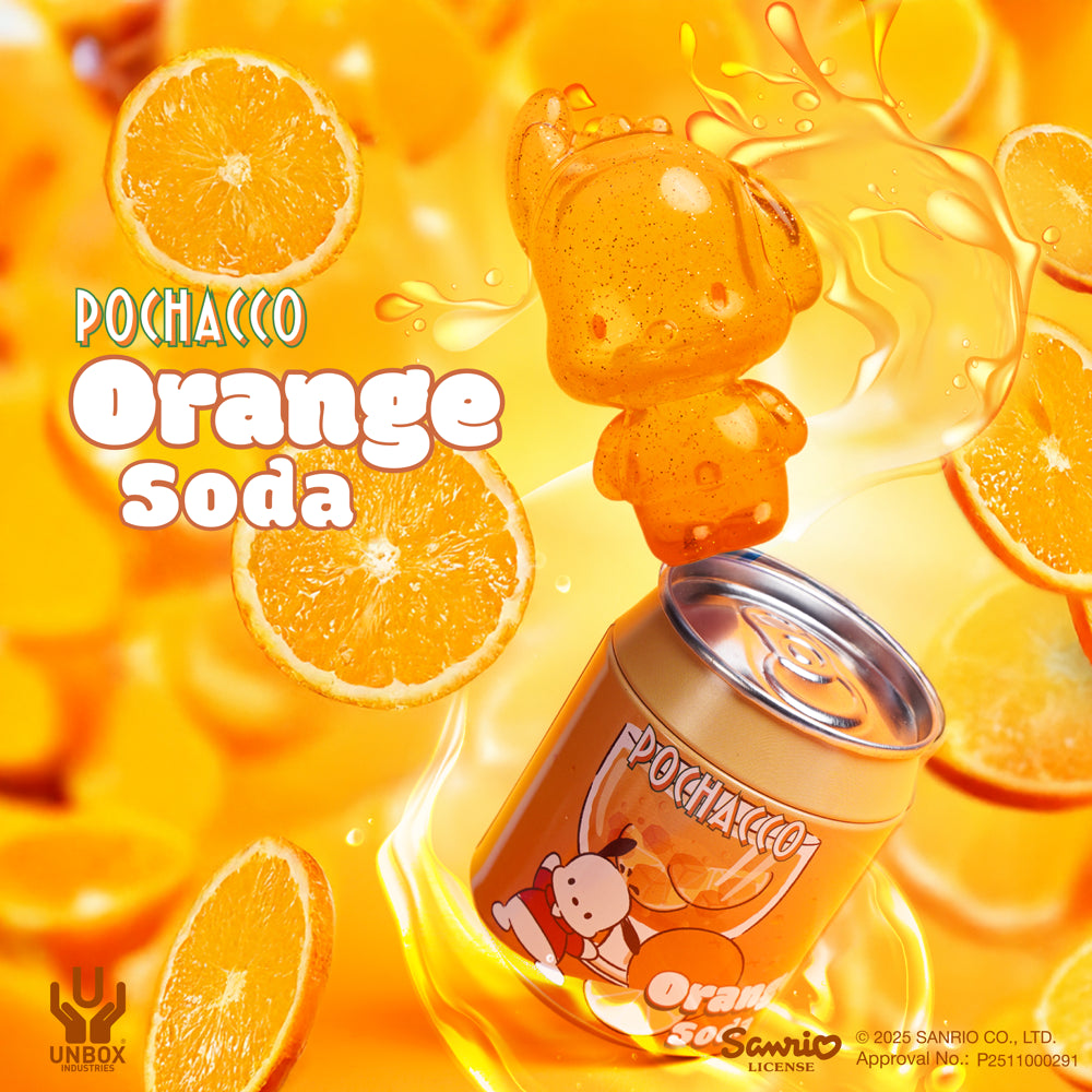 UNBOX - SANRIO SODA SERIES (POCHACCO SET OF THREE CANS)