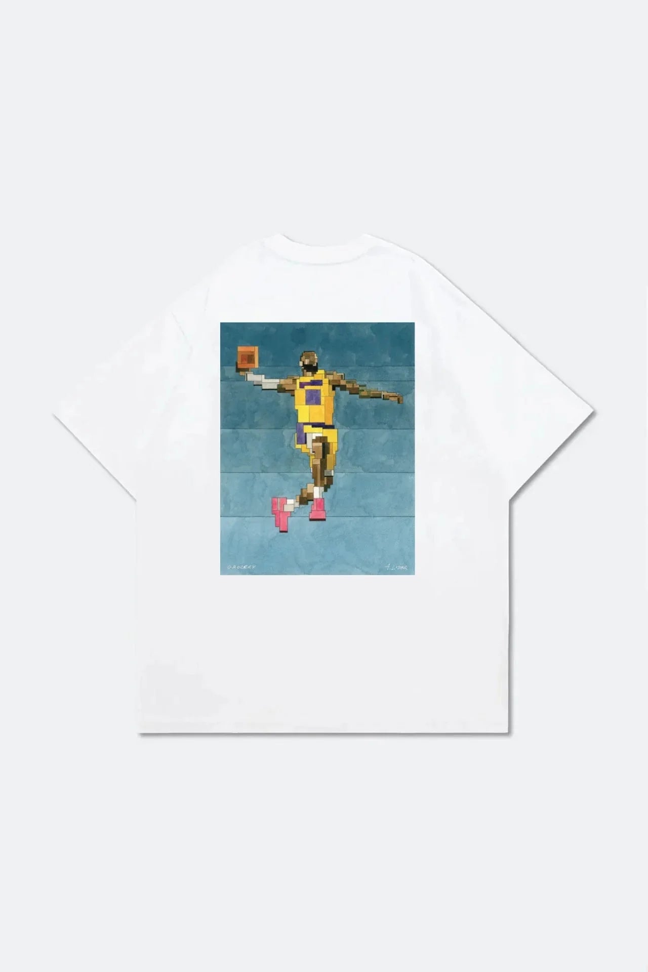 GROCERY THE KING TEE BY ADAM LISTER/WHITE/F